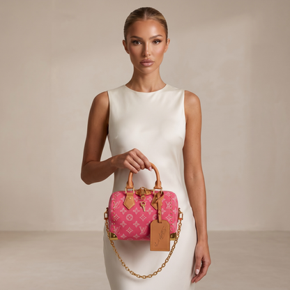 💖 Louis Vuitton Alma Pink Monogram Limited Edition Handbag ✨