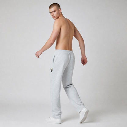 🩶 Karl Lagerfeld Ikonik Skull Sweatpants – Grey Melange Edition 🩶