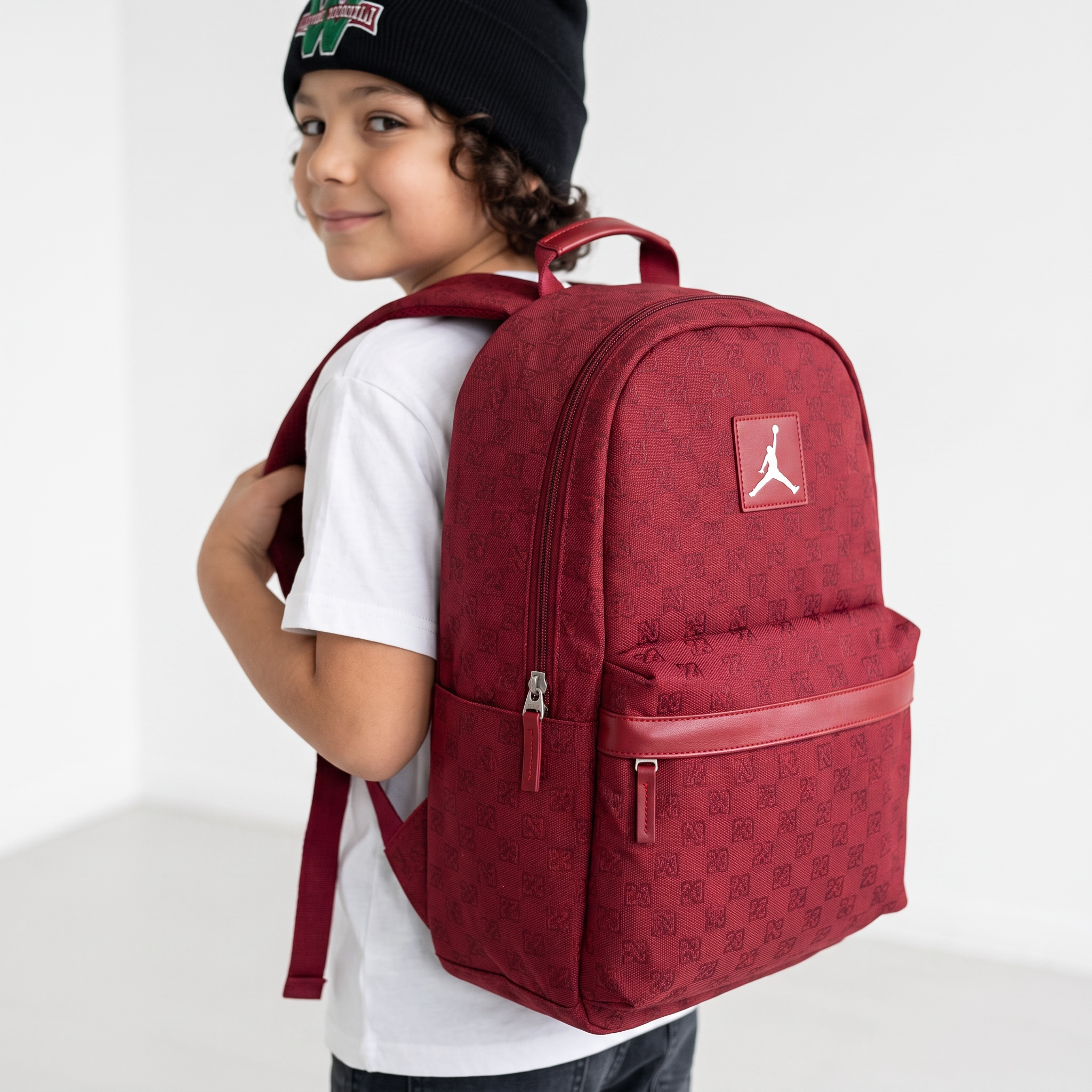 Jordan Premium Classic Backpack 🎒❤️ Burgundy Edition
