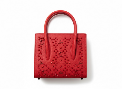 Christian Louboutin Red Top Handle Bag ❤️✨ | Statement Luxury Icon