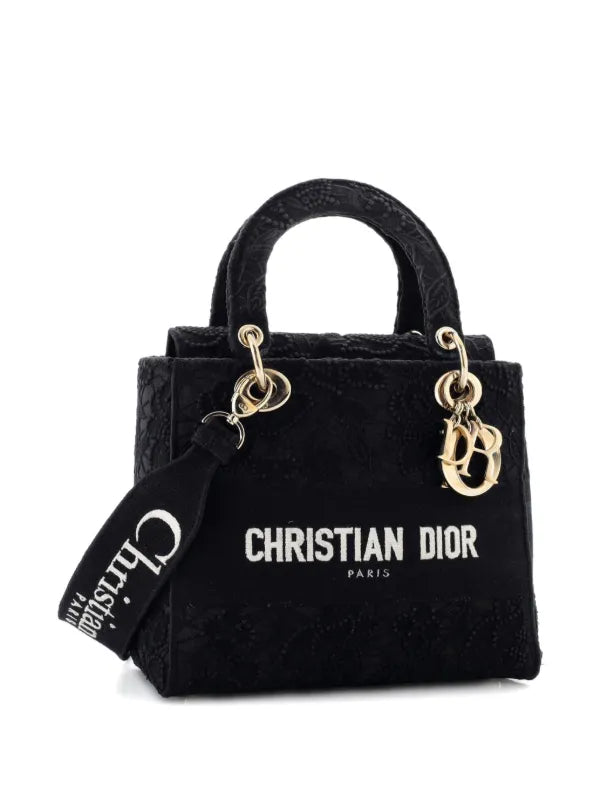 Christian Dior Book Tote – Black 🖤👜