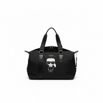 KARL LAGERFELD Icon Travel Bag 🖤🕶️ | Classic Karl Edition