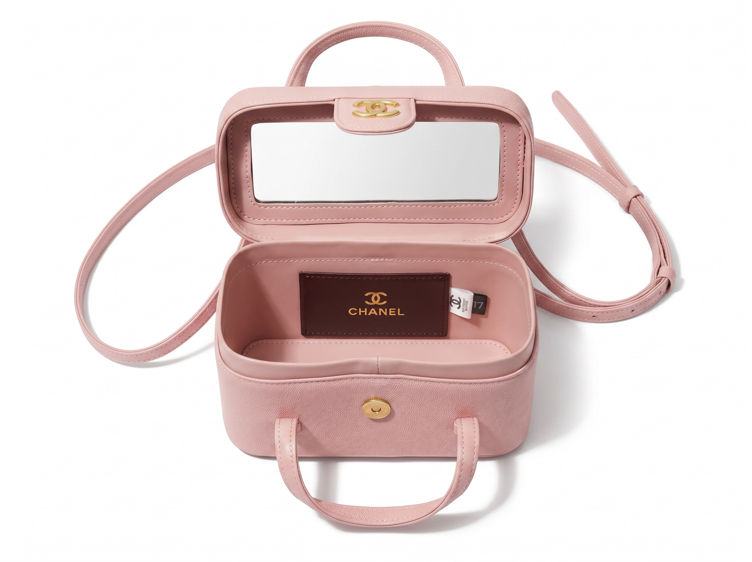🌸 Chanel Pink Vintage Vanity Shoulder Bag 🌸