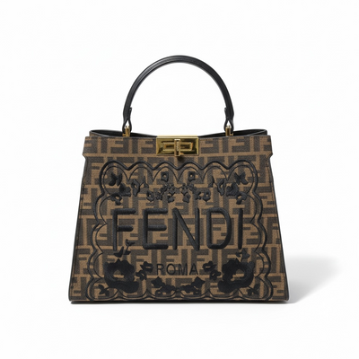 Fendi Roma Monogram Handbag 🤎✨ | Iconic Designer Statement