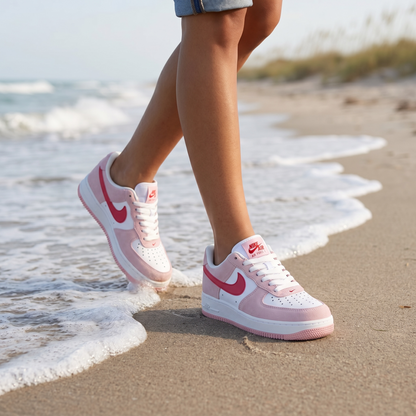 Nike Air Force 1 Pink Rose 🌸🤍💗