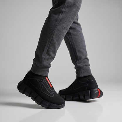 🖤❤️ Prada Cloudbust Thunder Black Sneakers 👟⚡