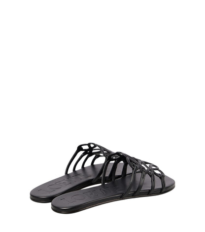 LOEWE Anagram Slide Sandals 🖤✨ | Minimal Luxury Comfort