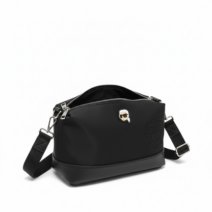 KARL LAGERFELD Black Crossbody Pouch 🖤 | Street Icon Edition
