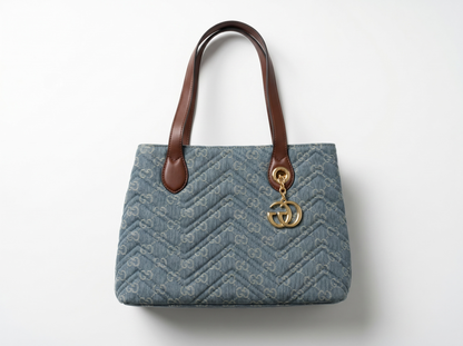 Gucci GG Marmont Light Denim Tote Bag 💙✨