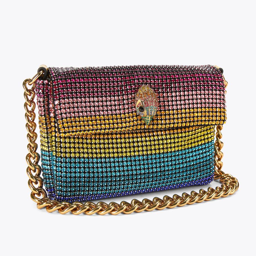 Kurt geiger  Rainbow Crystal Shoulder Bag – Multicolor 🌈✨