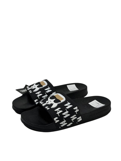 KARL LAGERFELD Slides – Ikonik Karl Edition 🕶️⚫