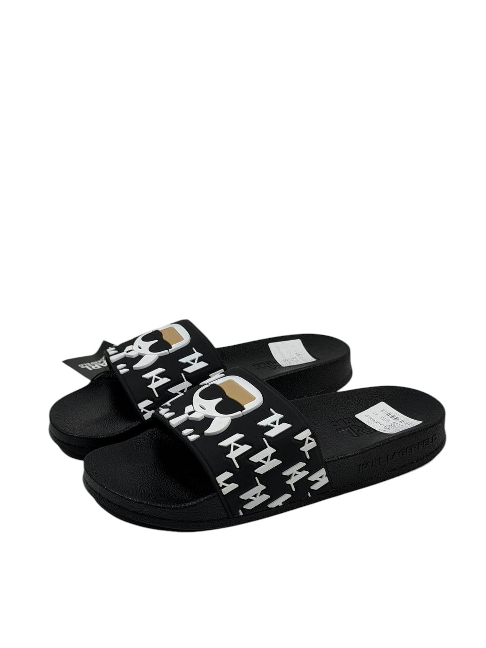 KARL LAGERFELD Slides – Ikonik Karl Edition 🕶️⚫