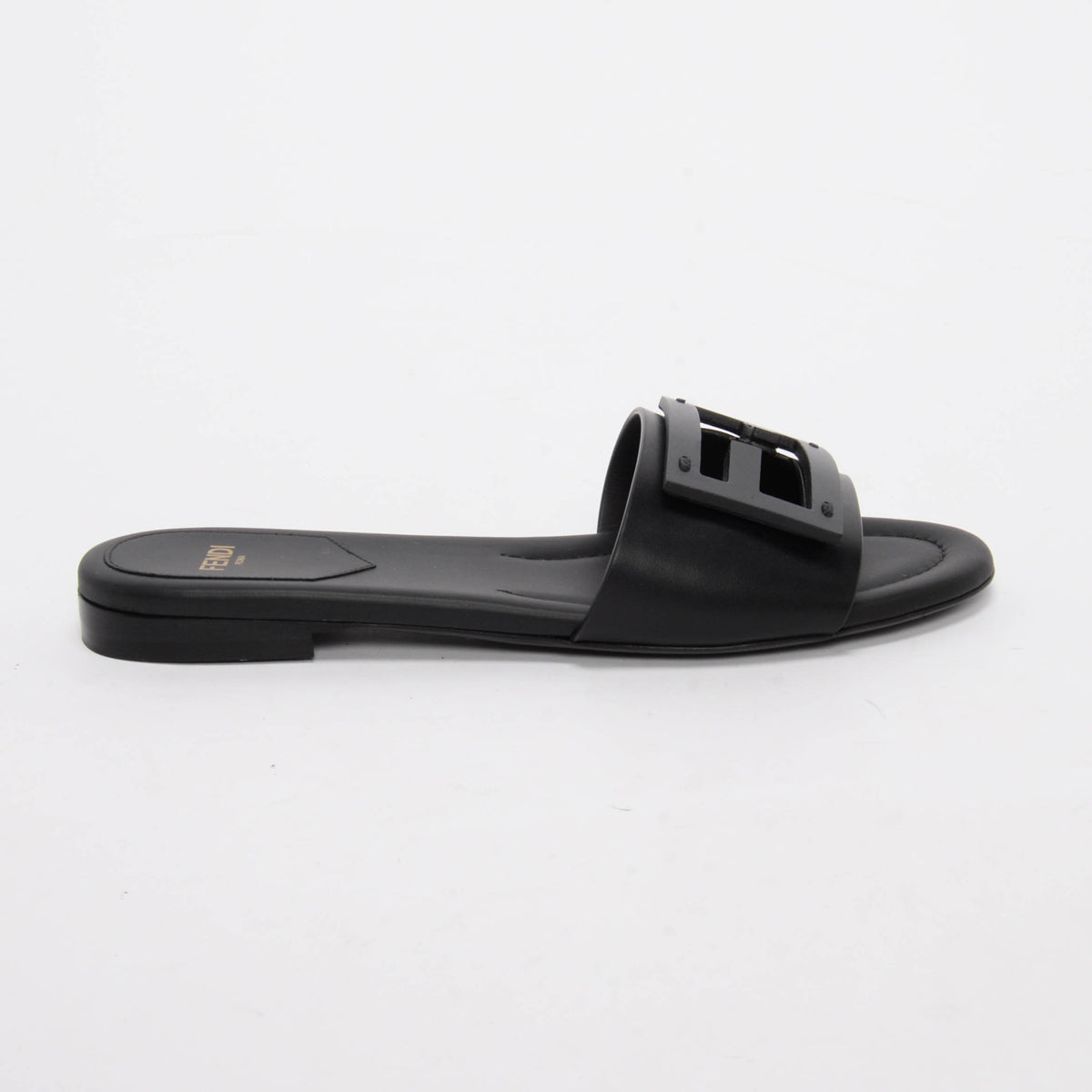 FENDI FF Logo Slides 🖤✨ | Minimal Luxury Comfort