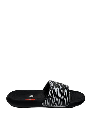 NIKE Zebra Slide Sandals – Black & White Edition 🖤⚡