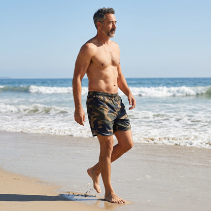 Camo Utility Swim Shorts 🪖🌊