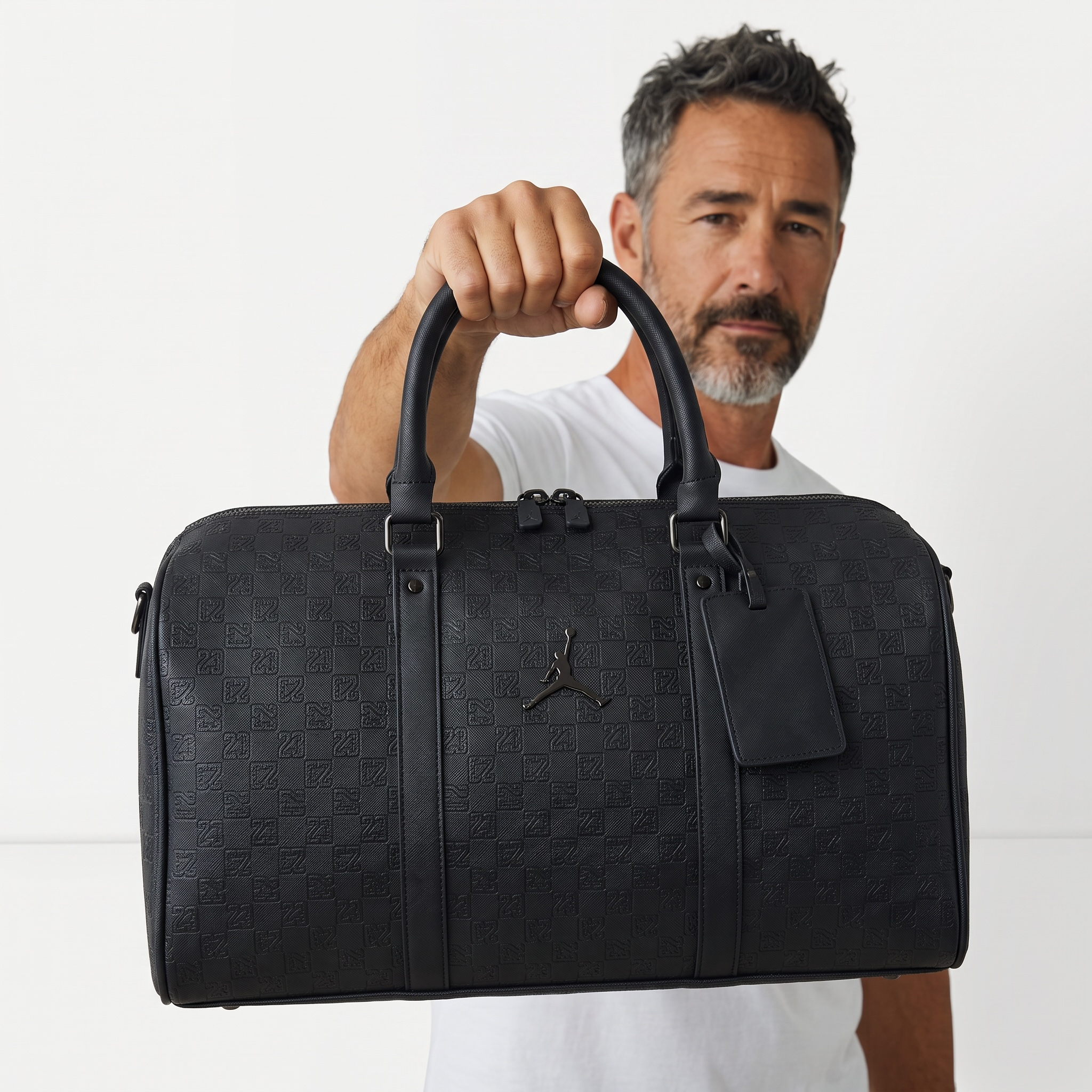 Jordan Black Luxury Duffel Bag Limited Edition 🖤🔥