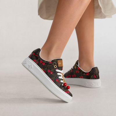 Louis Vuitton Cherry Monogram Platform Sneakers 🍒✨