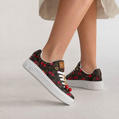 Louis Vuitton Cherry Monogram Platform Sneakers 🍒✨