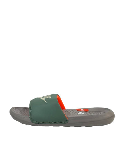 NIKE Comfort Slide – Olive Green & Grey Edition 🟢⚪
