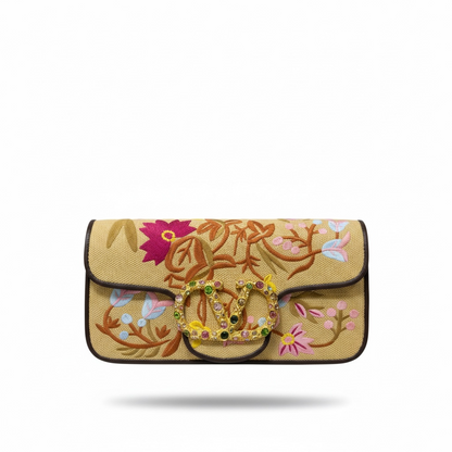 Valentino Handmade Floral Shoulder Bag 🌸✨