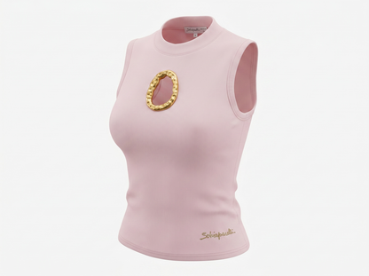 : Schiaparelli Blush Pink Gold Ring Lounge Set 🩷✨💛🔥