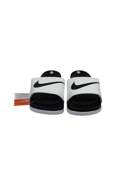 NIKE Classic Slide Sandals – Black & White Edition ⚫⚪