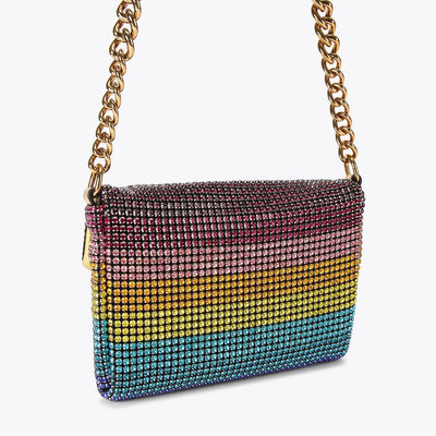 Kurt geiger  Rainbow Crystal Shoulder Bag – Multicolor 🌈✨