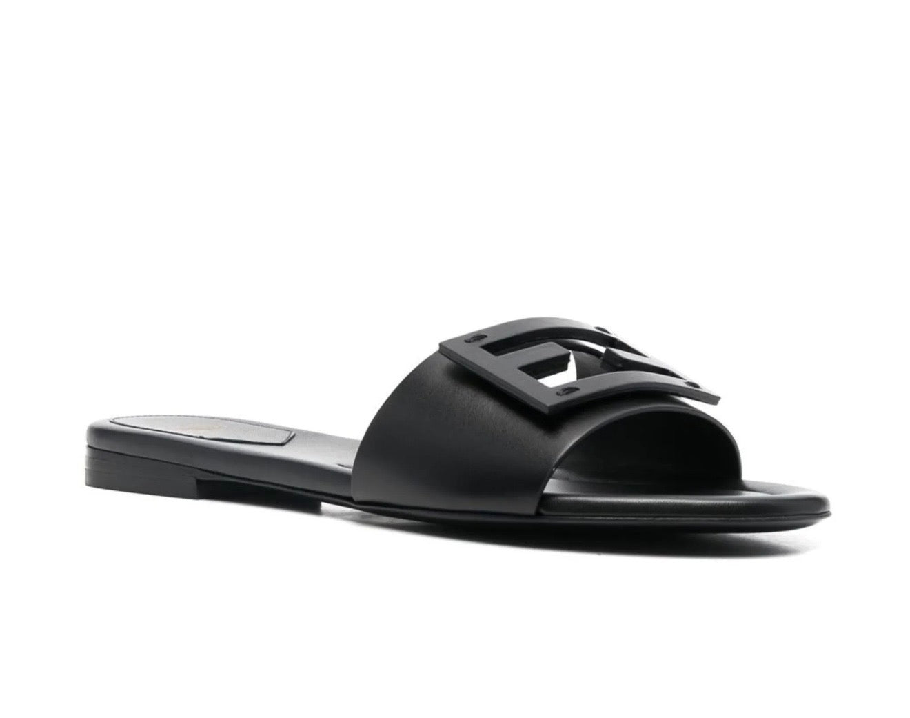 FENDI FF Logo Slides 🖤✨ | Minimal Luxury Comfort