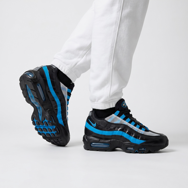 NIKE Air Max 95 Black Blue | Bold Streetwear Icon with Maximum Comfort