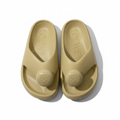 Loewe Anagram Rubber Slide Sandals 💛✨