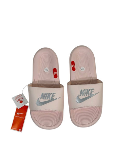 NIKE Nude Slide Sandals – Minimal Pink Edition 🌸✨