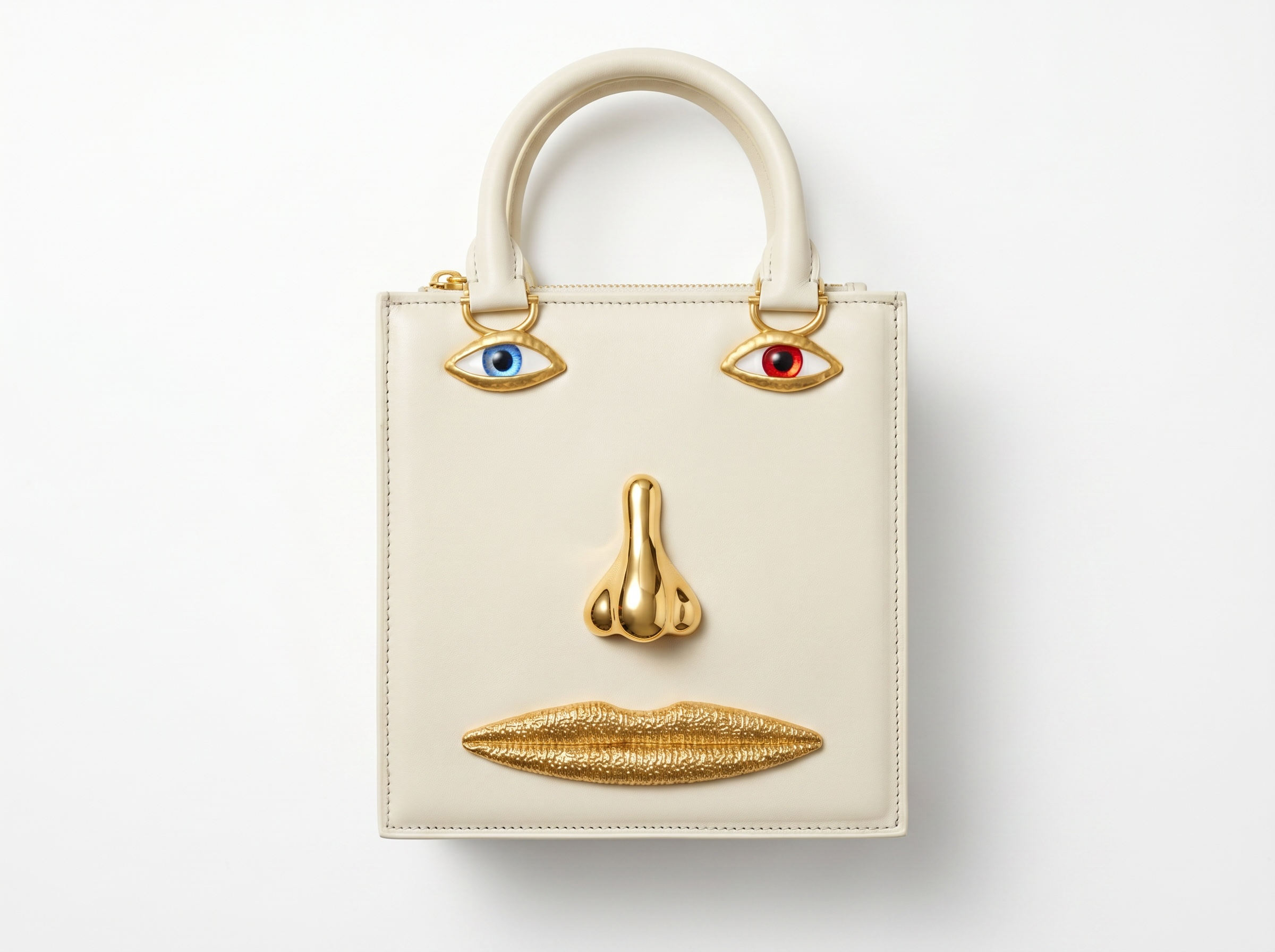 ✨ Schiparllie Face Art Mini Tote Bag 👁️💋