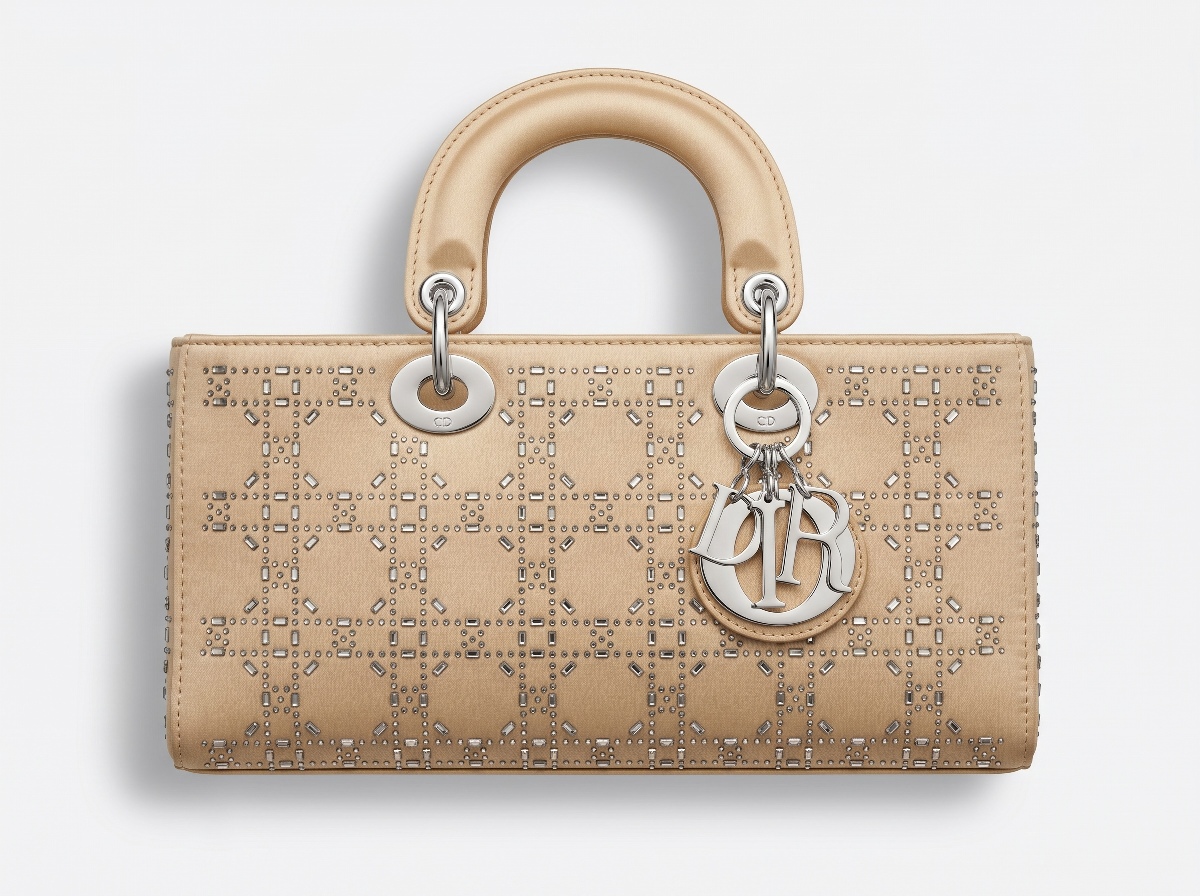 ✨ Dior Lady Dior Studded Cannage Bag – Champagne Beige Edition ✨