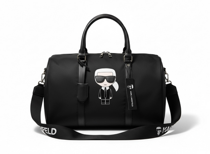 KARL LAGERFELD Travel Duffle Bag 🖤 | Icon Edition