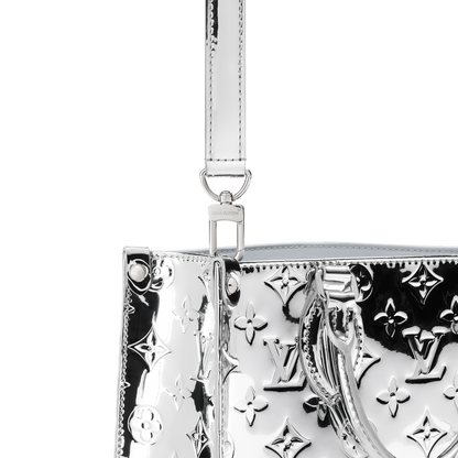 ✨ Louis Vuitton Mirror Monogram Silver Tote Bag – Luxury Statement Edition 🩶👜