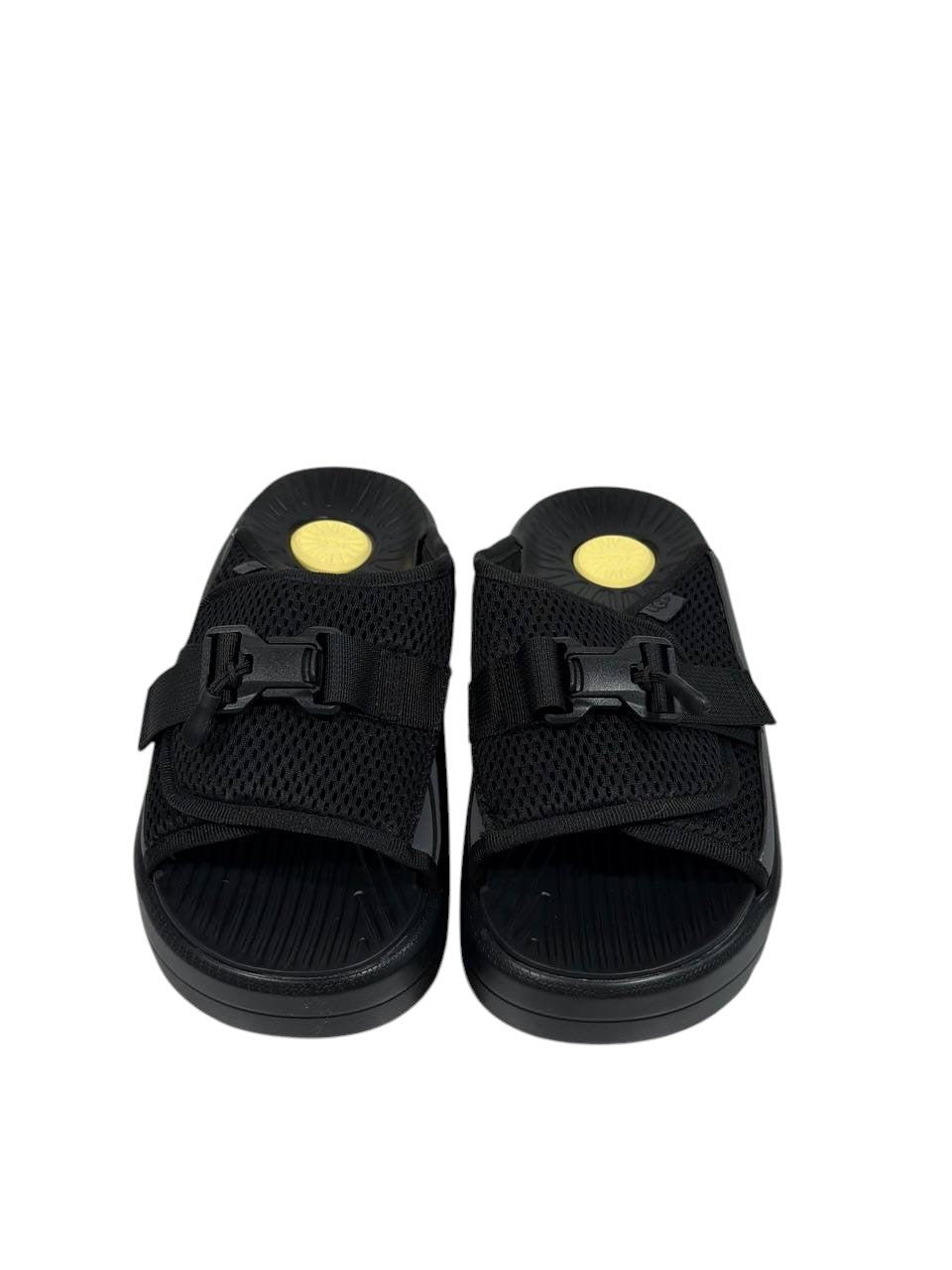 UGG Tactical Mesh Slide Sandals – Black Comfort Streetwear 🖤⚡