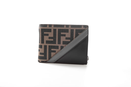 Fendi flap wallet Dark brown