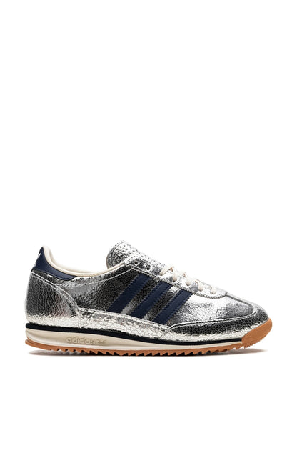 adidas SL 72 Metallic Silver Sneakers 👟✨🩶