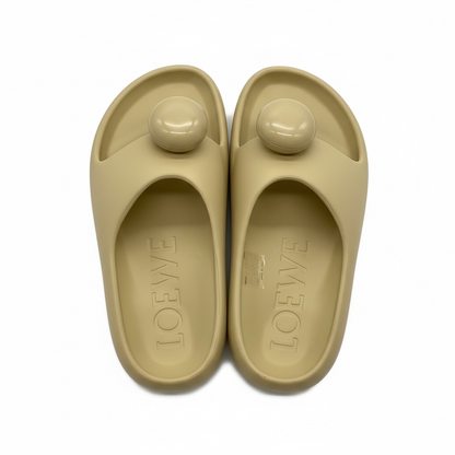 Loewe Anagram Rubber Slide Sandals 💛✨