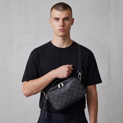 Louis Vuitton Monogram Eclipse Utility Crossbody Bag – Black