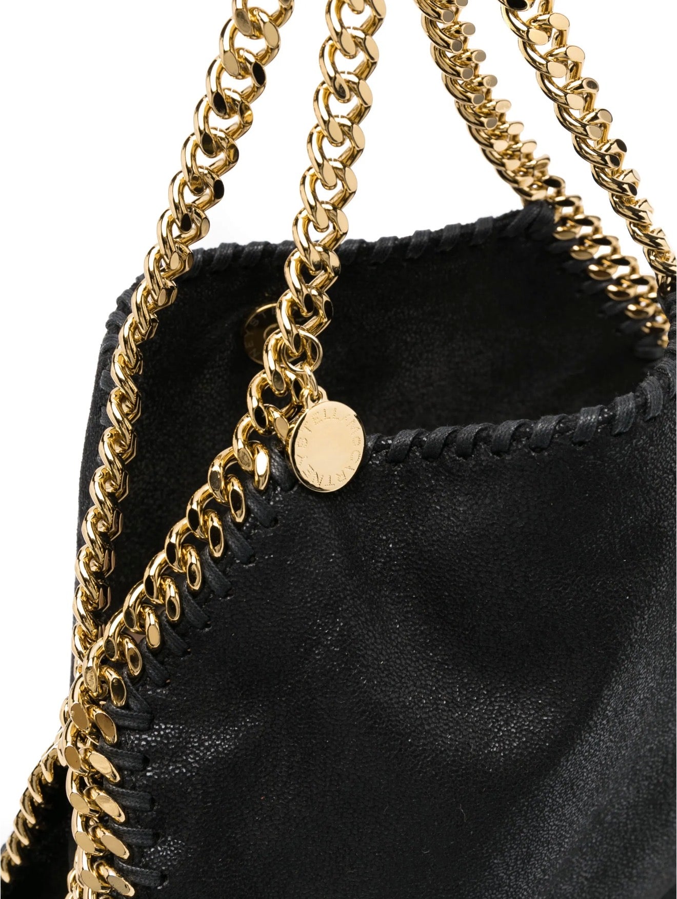 STELLA McCARTNEY Falabella Tote – Gold Chain Edition 🖤✨