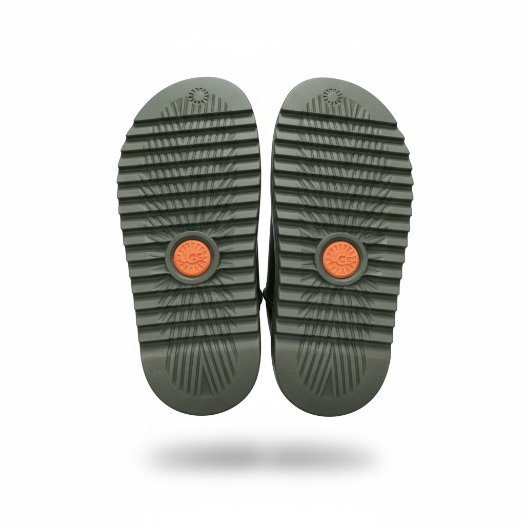 UGG Tactical Mesh Slide Sandals – Olive Green 🪖✨