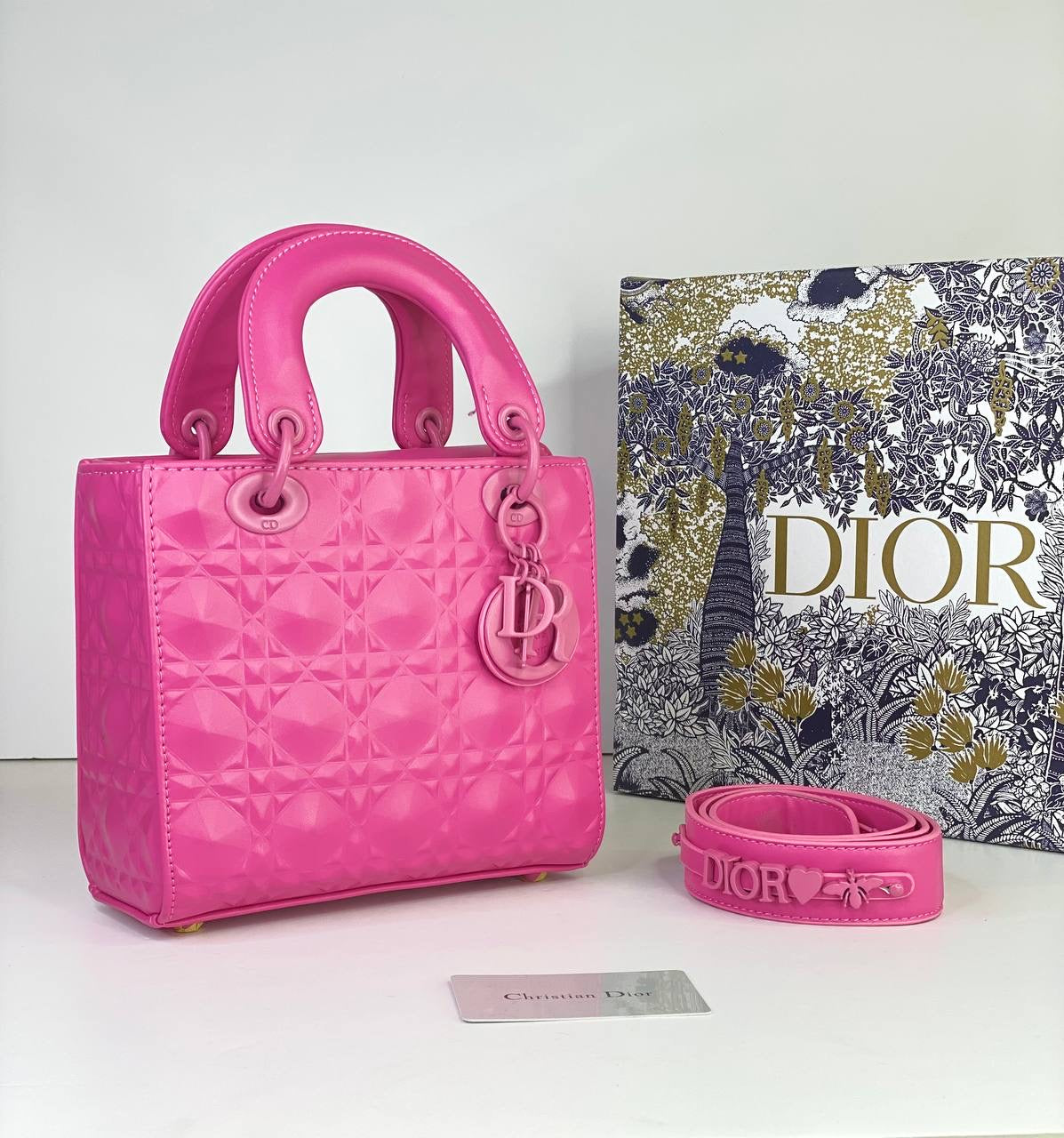 Iconic Lady Dior Mini in Vibrant