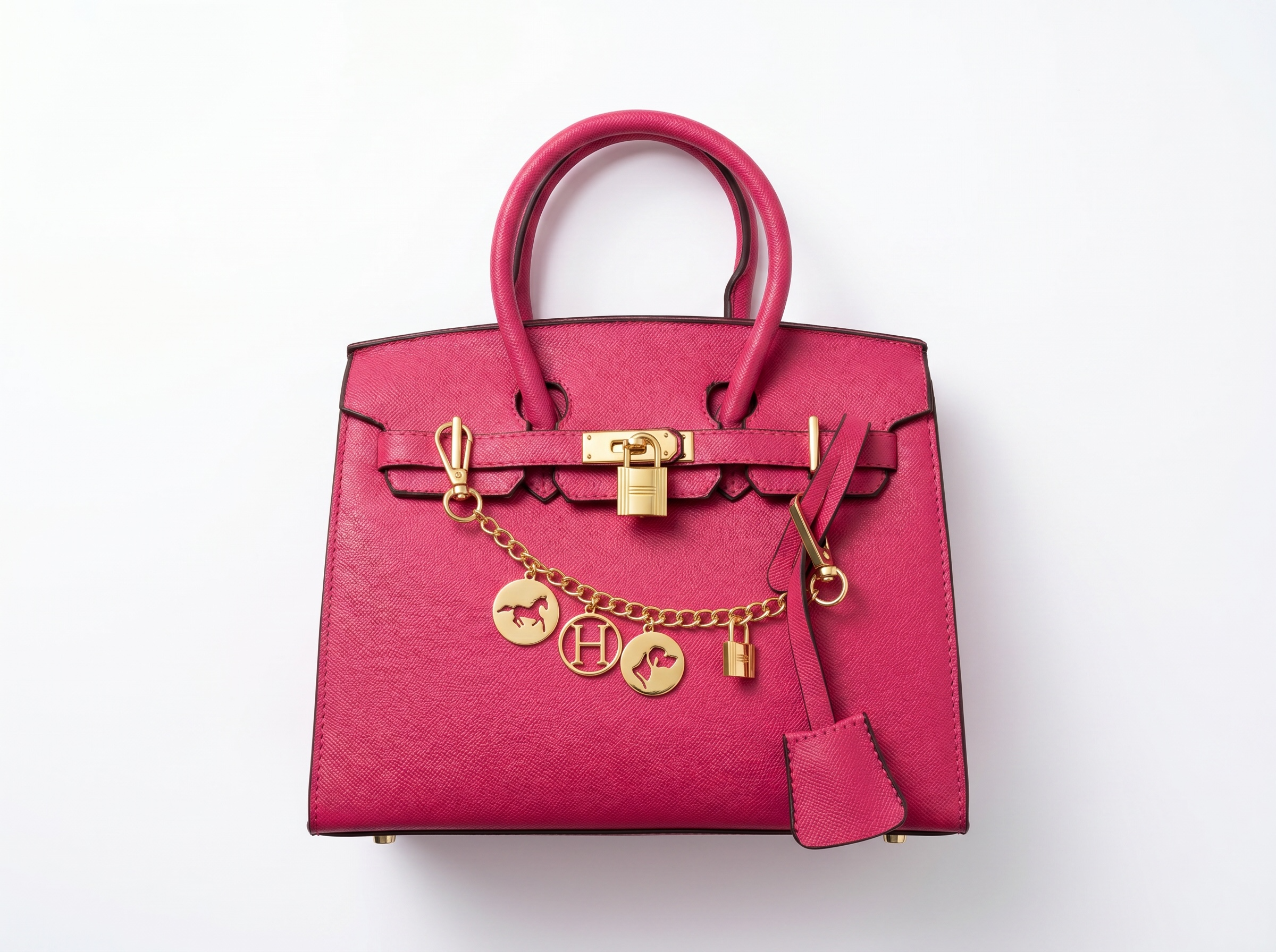 💖 Hermès Birkin 25 Rose Pink Leather Handbag