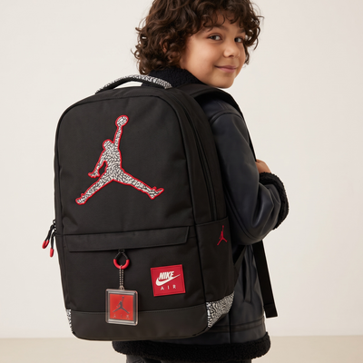 🎒 Nike Jordan Retro Jumpman Backpack – Black & Red