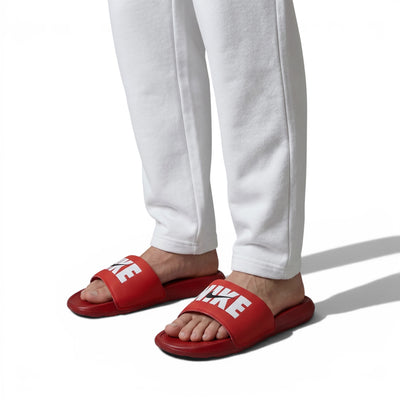 🔴 Nike Victory One Slides – Red Bold Statement Edition