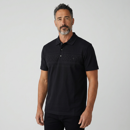 🖤✨ Dior Black Signature Polo Shirt – Luxury Minimalist Collection 👔🔥