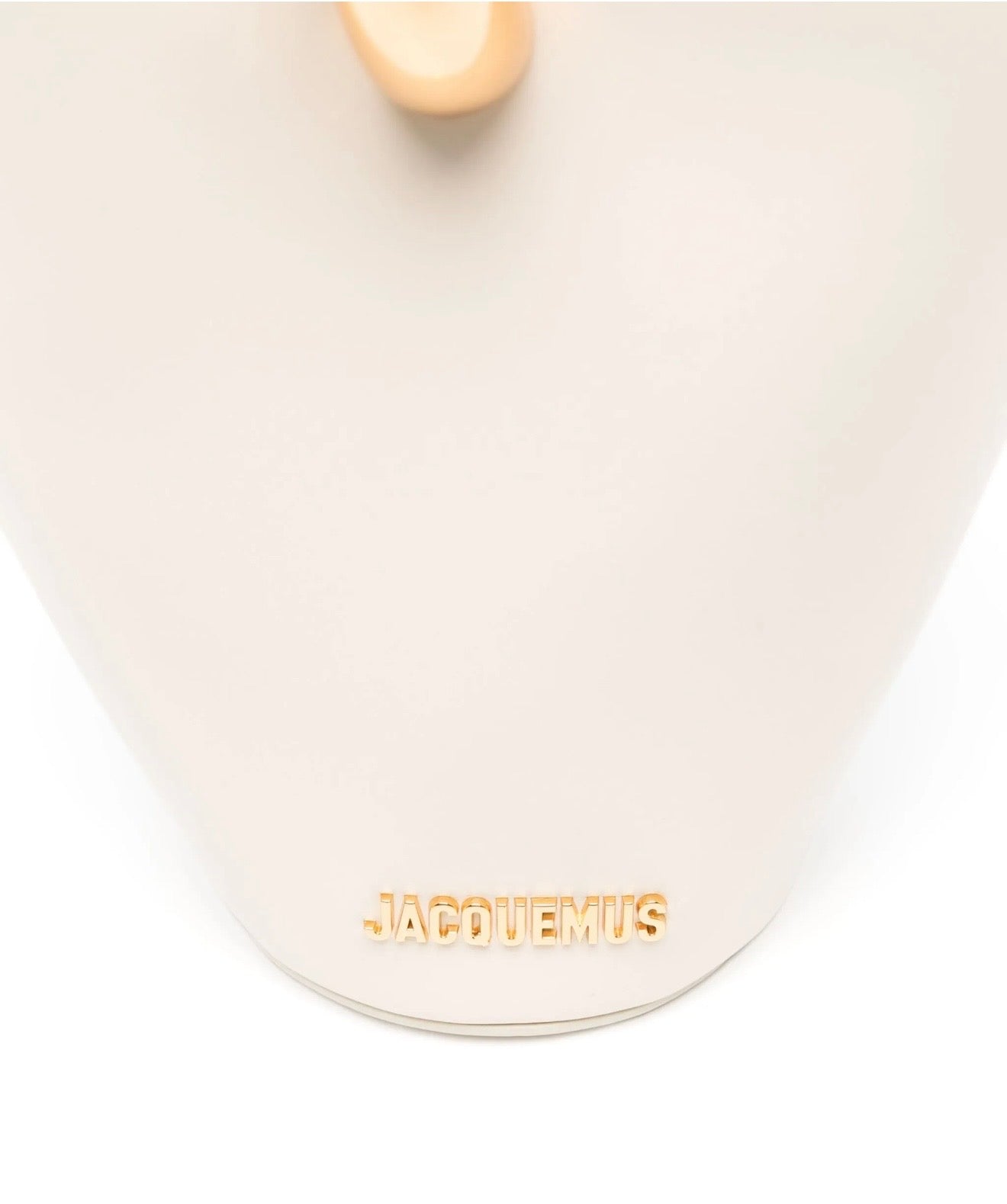 Jacquemus Ivory Bucket Bag 🤍✨ Elegant Mini Luxury Handbag