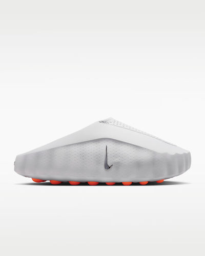 Nike Mind 001 Futuristic Slides – Premium Minimal Comfort Sandals 👟⚡ | Grey & Neon Grip Sole