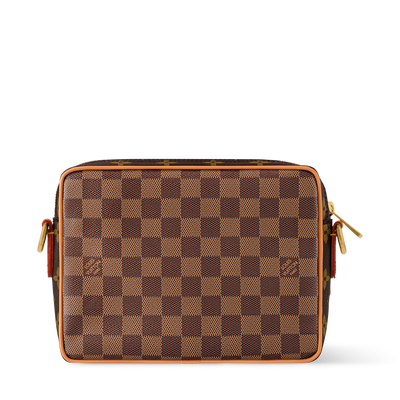 👜 Louis Vuitton Monogram Patchwork Crossbody Bag – Brown